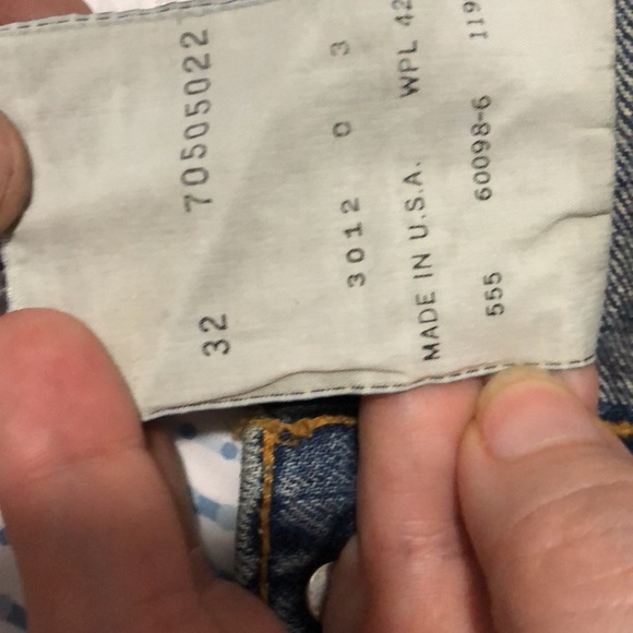 Levi’s Series 3 Long Sleeve Customized Denim Jacket Men’s Size 32 - Picture 5 of 14